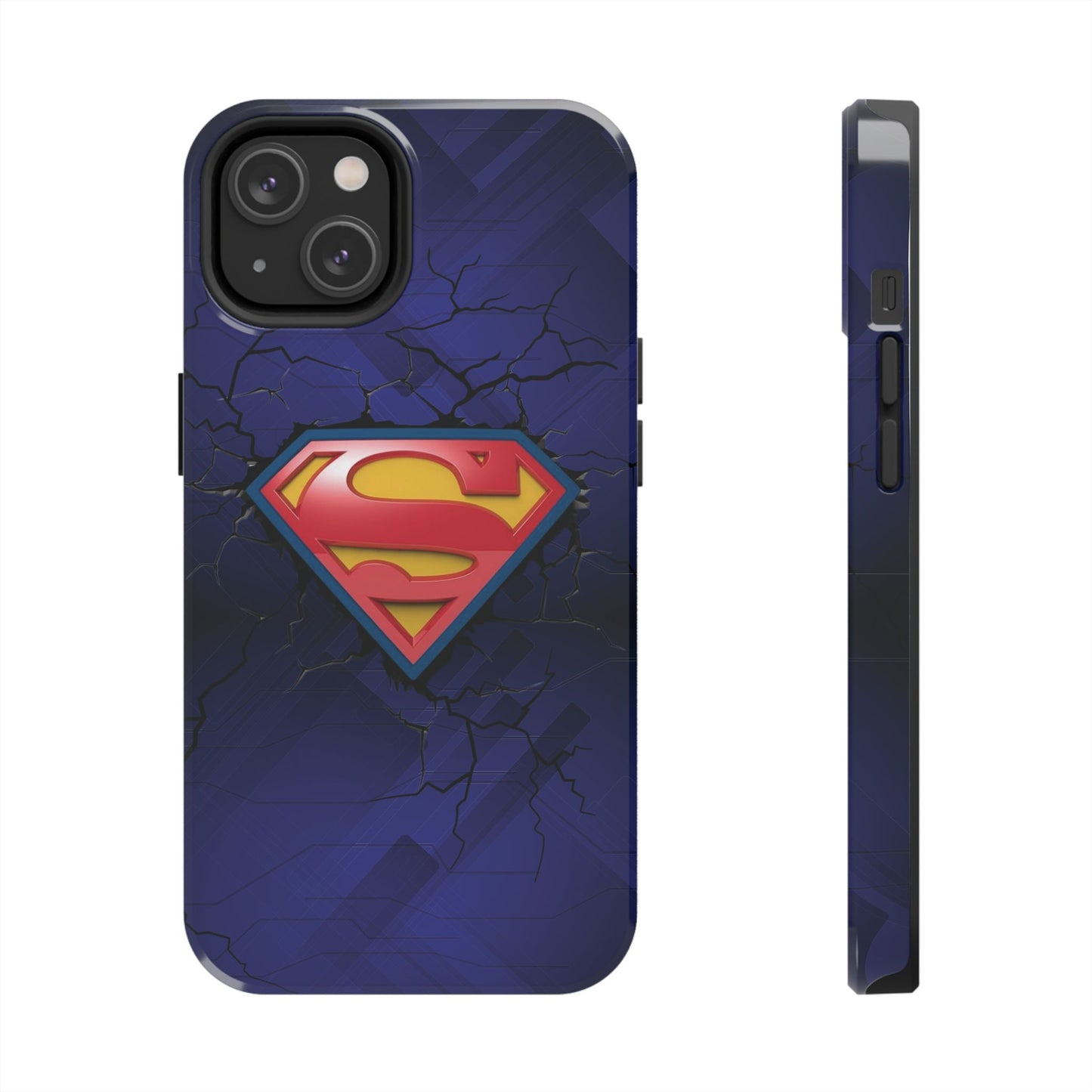 Blue Superman Armor Case