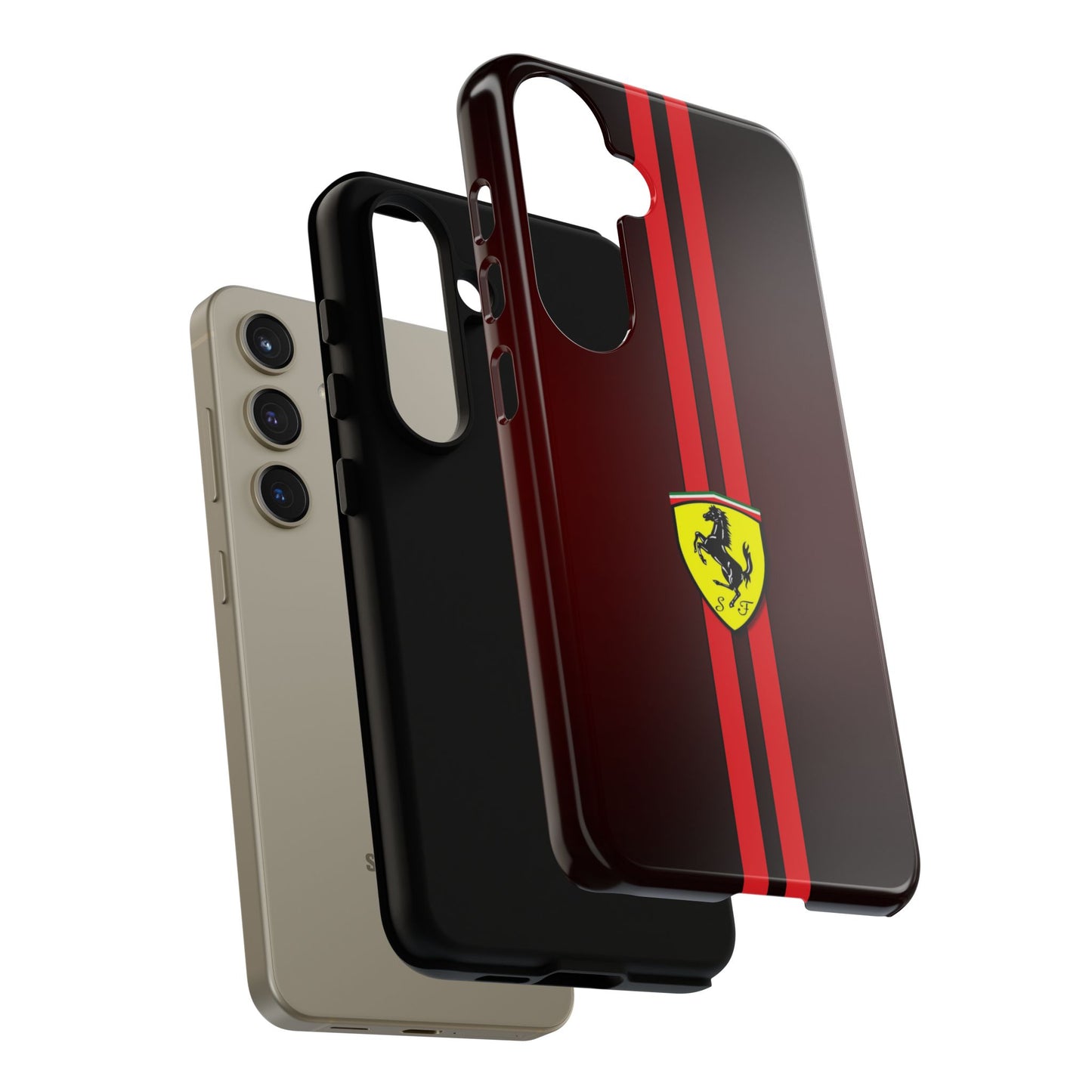 Burgundy Ferrari Armor Case