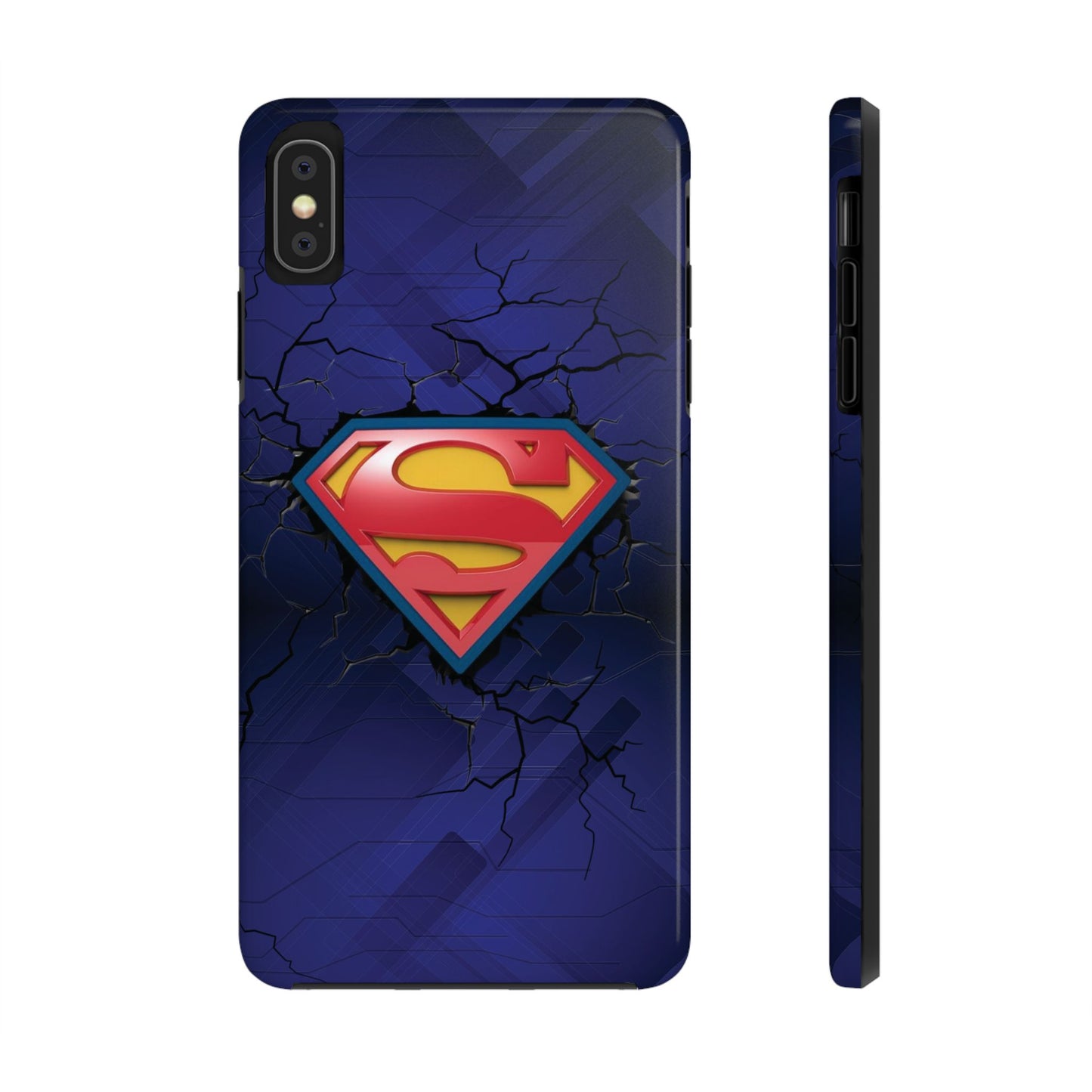 Blue Superman Armor Case