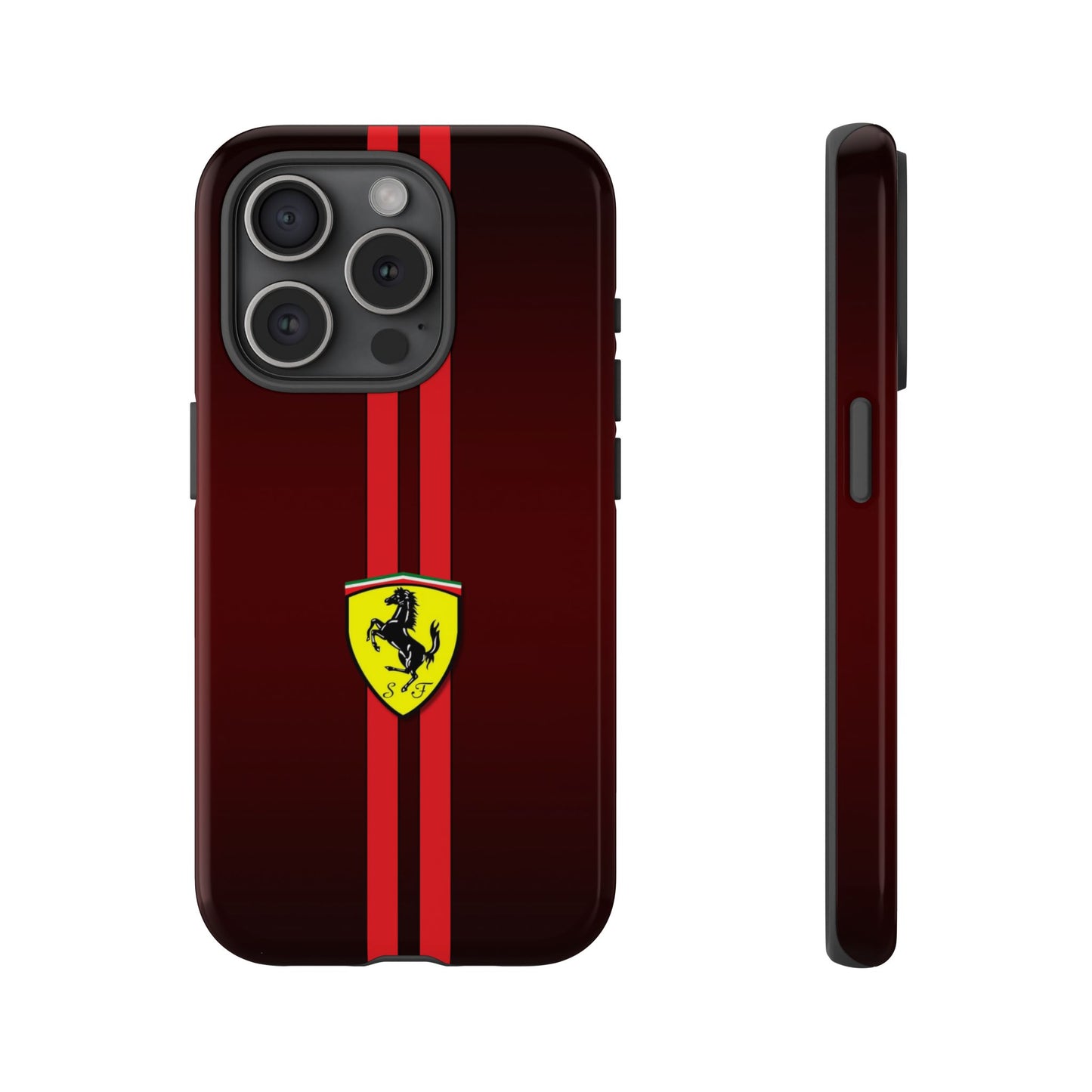 Burgundy Ferrari Armor Case