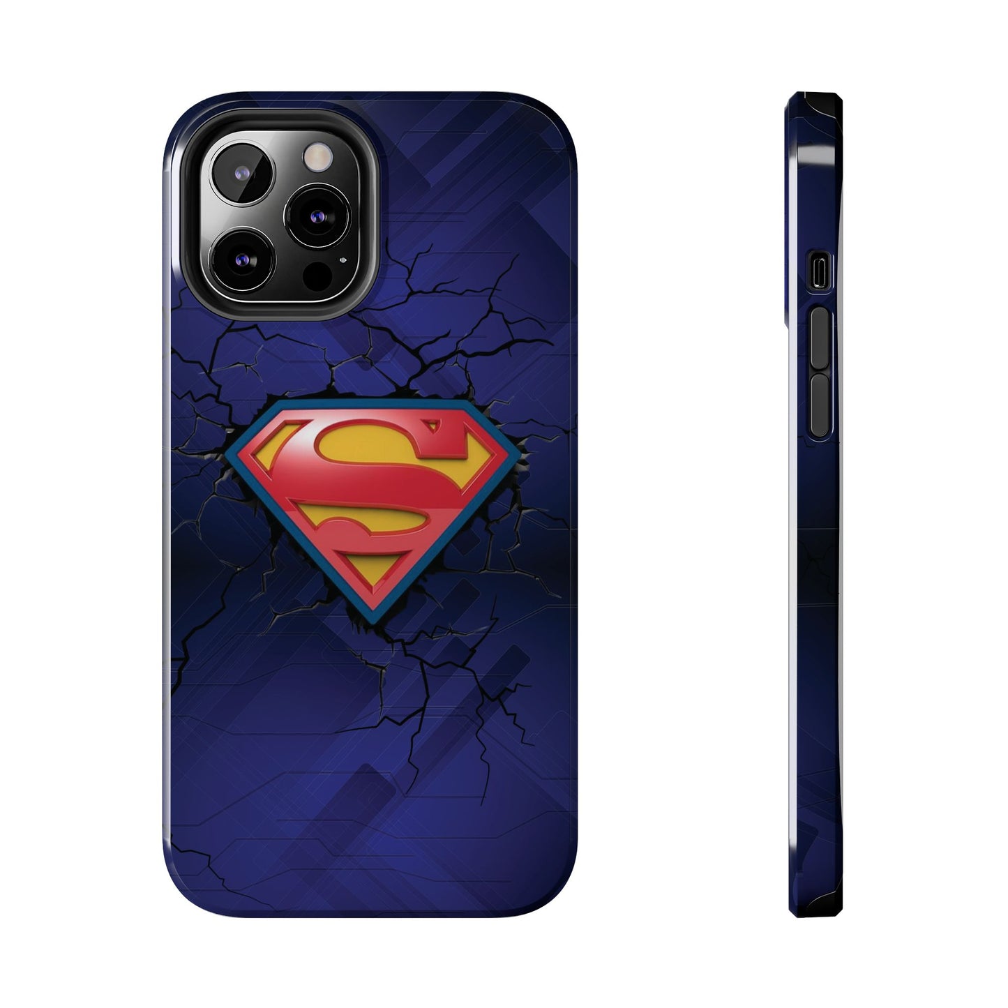 Blue Superman Armor Case