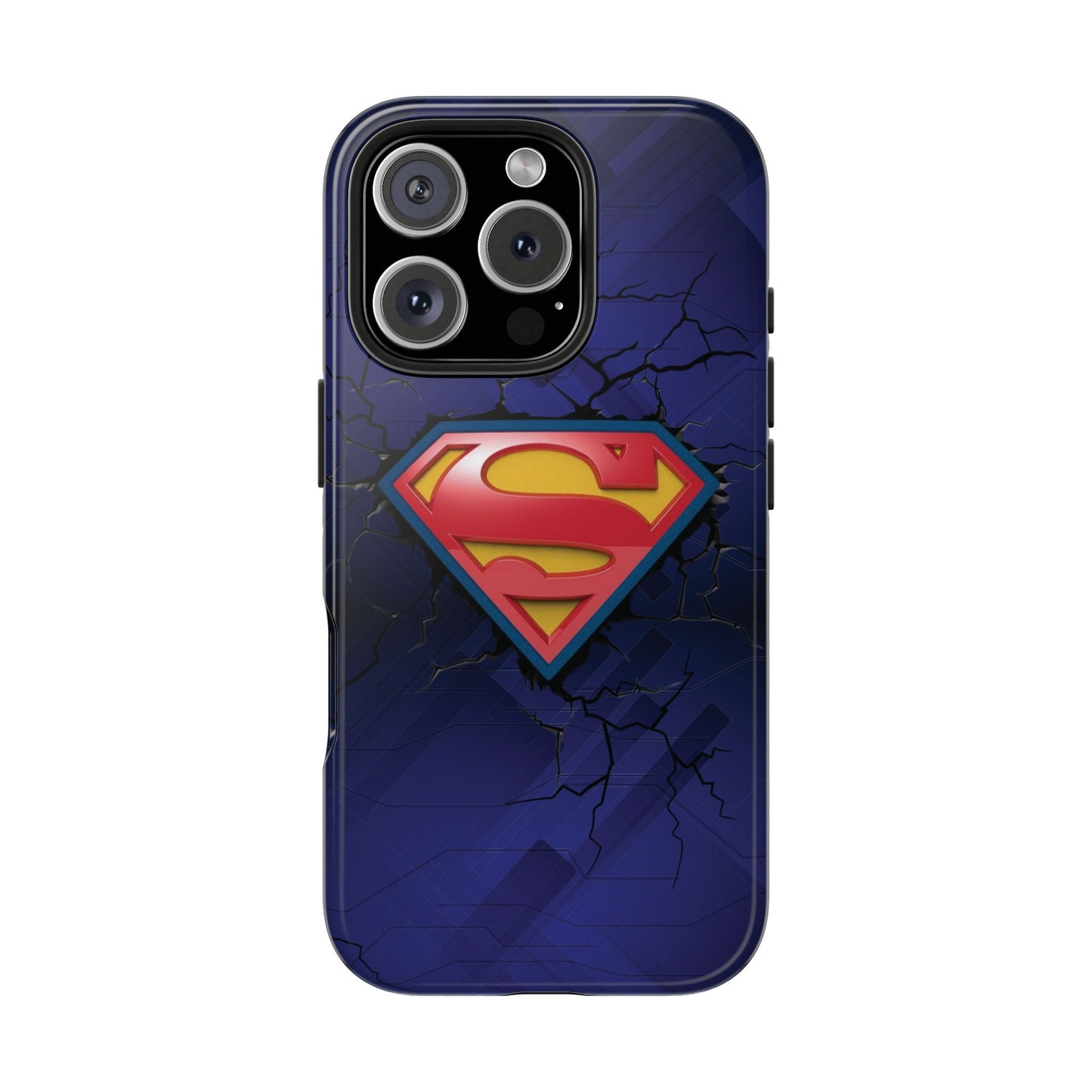 Blue Superman Armor Case