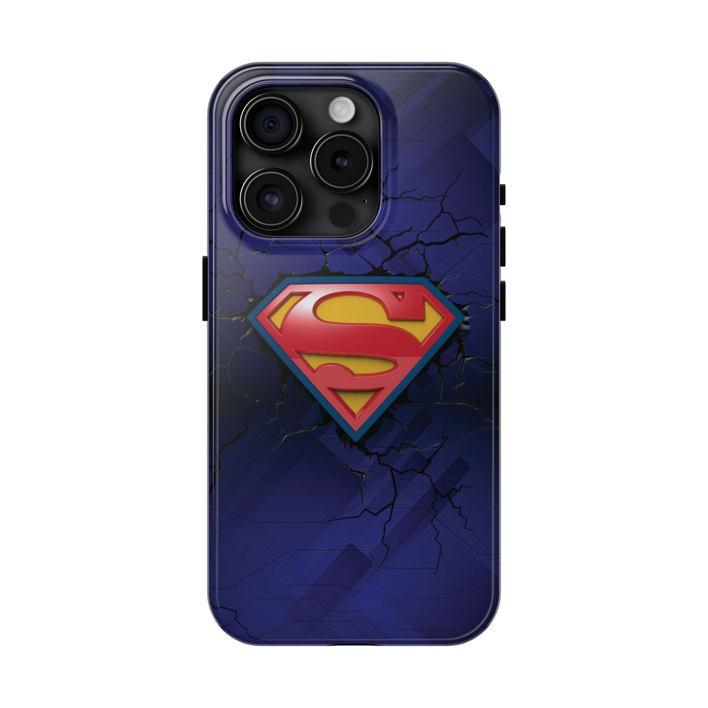 Blue Superman Armor Case