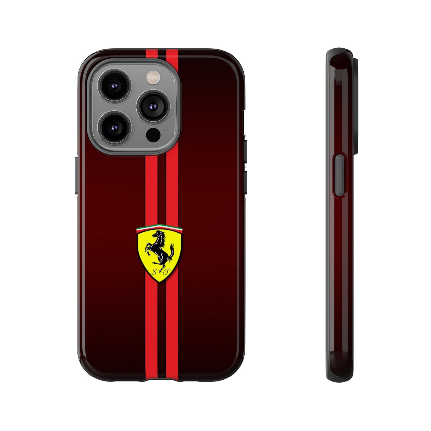 Burgundy Ferrari Armor Case