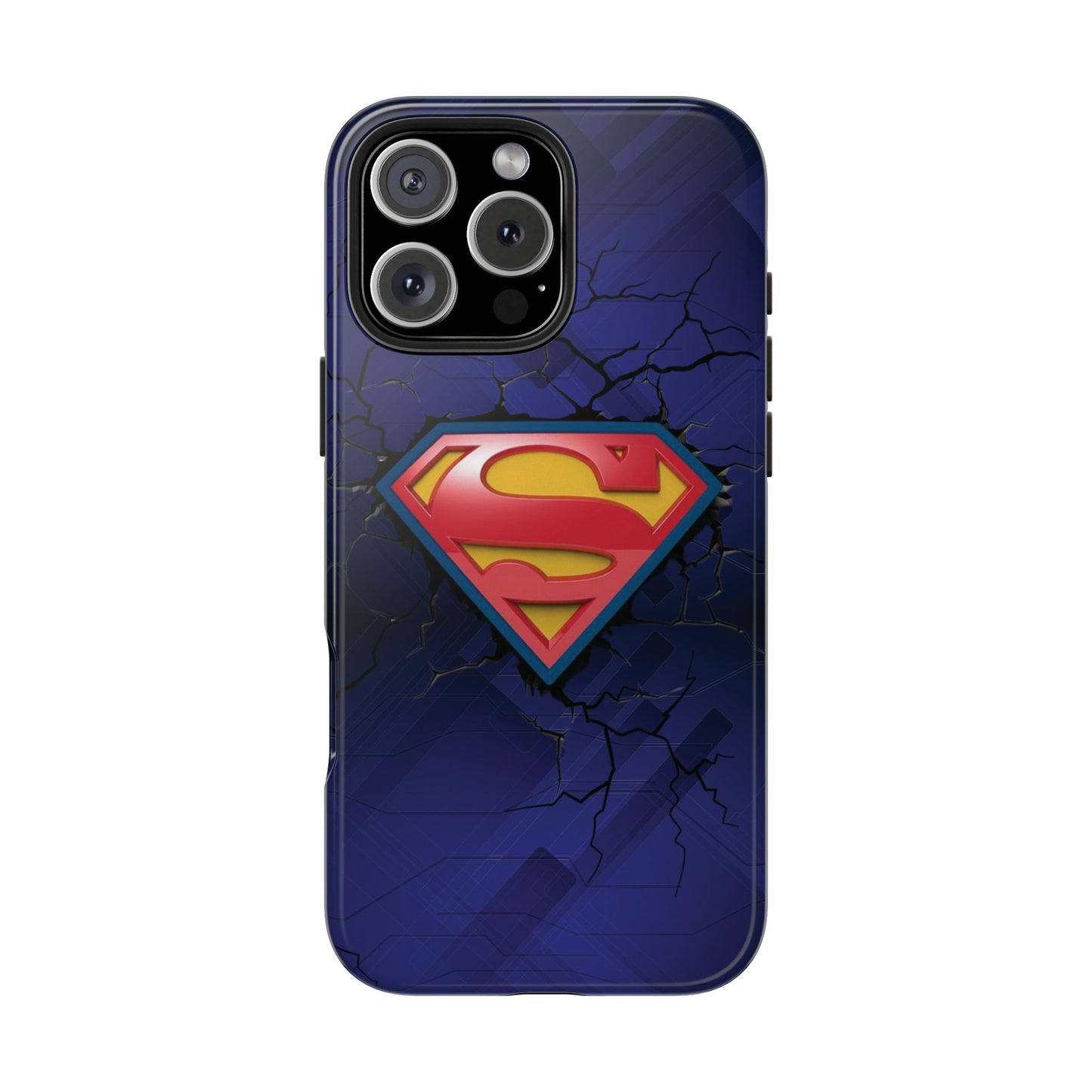 Blue Superman Armor Case