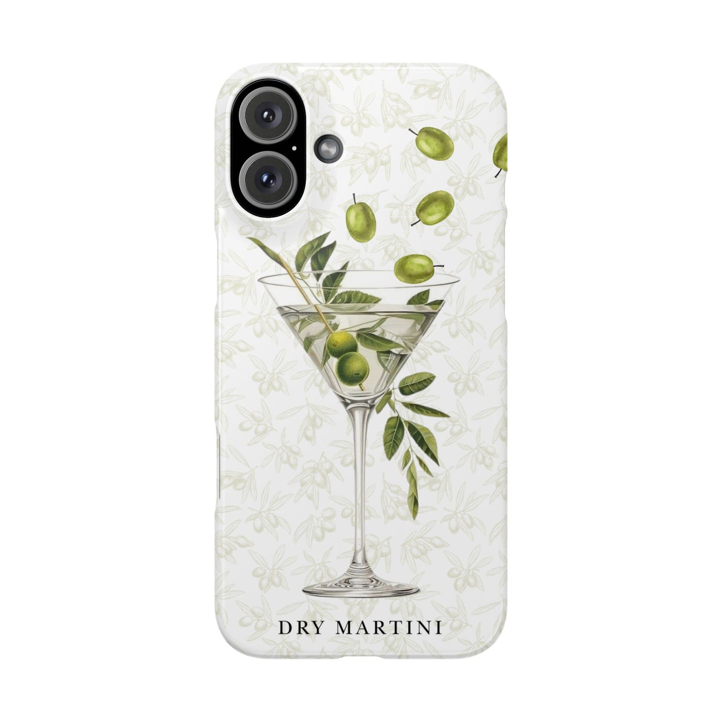 Dry Martini Cocktail Prime Case