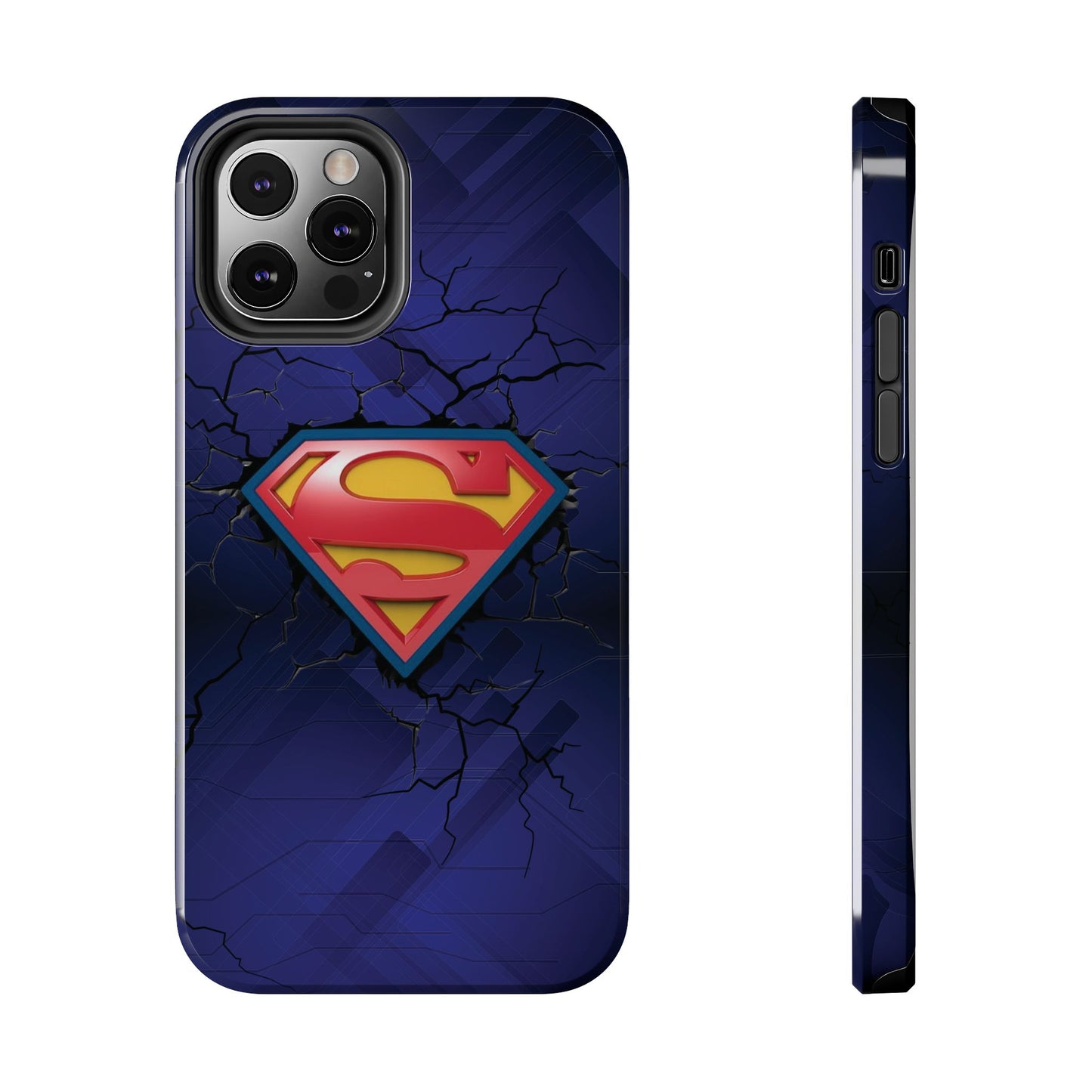 Blue Superman Armor Case