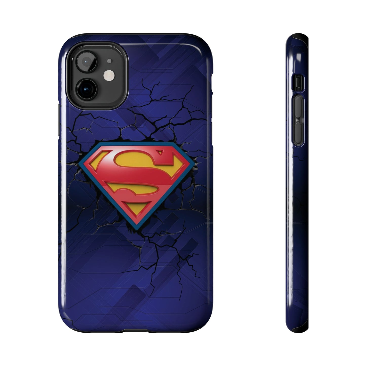 Blue Superman Armor Case