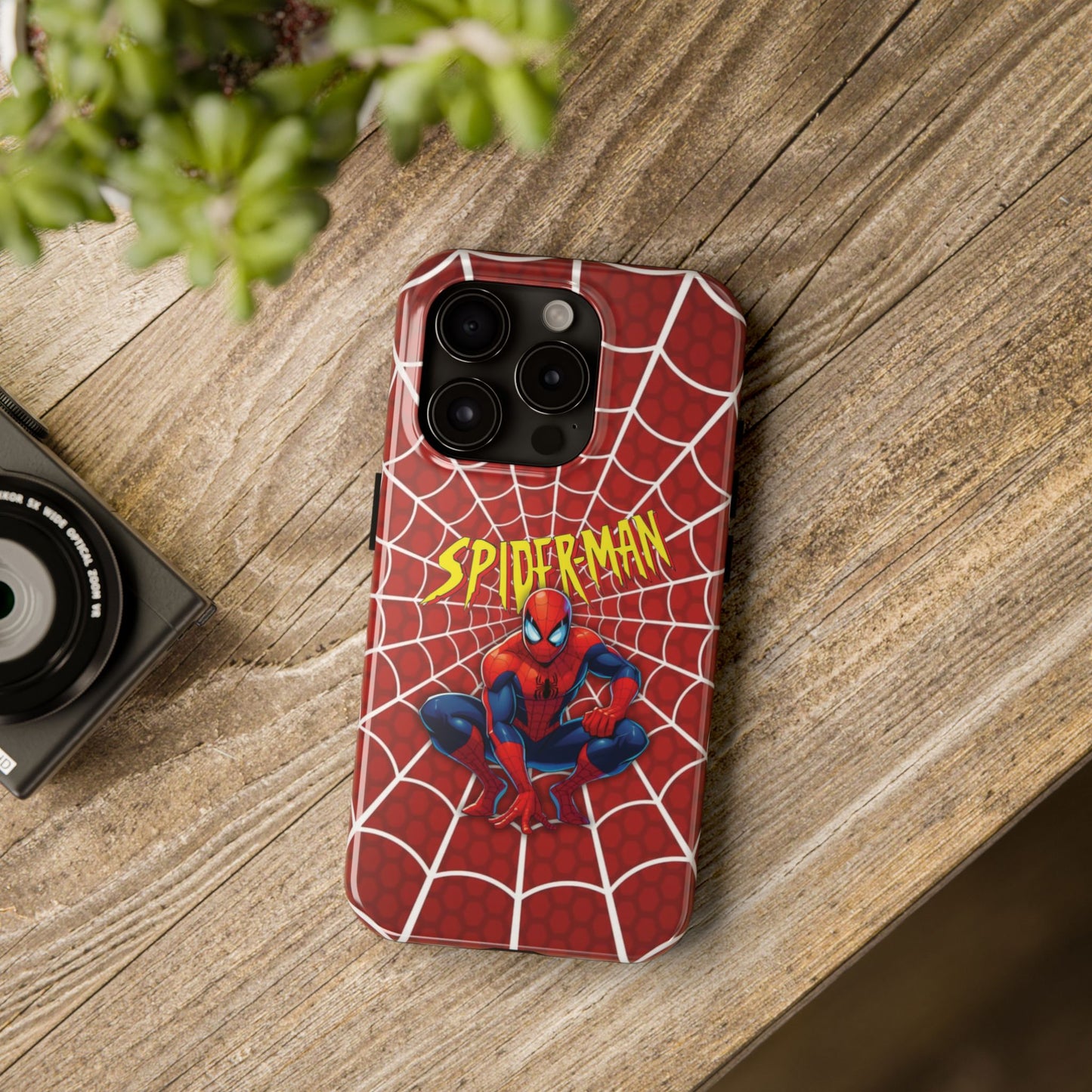 Red Spider-Man Armor Case