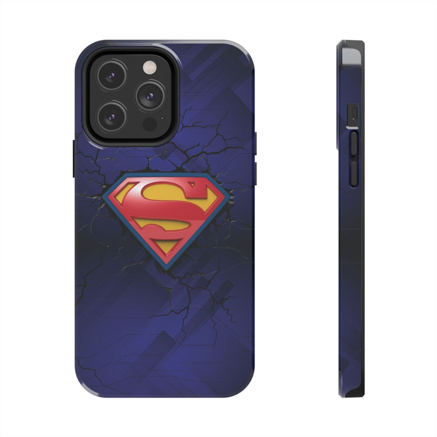 Blue Superman Armor Case