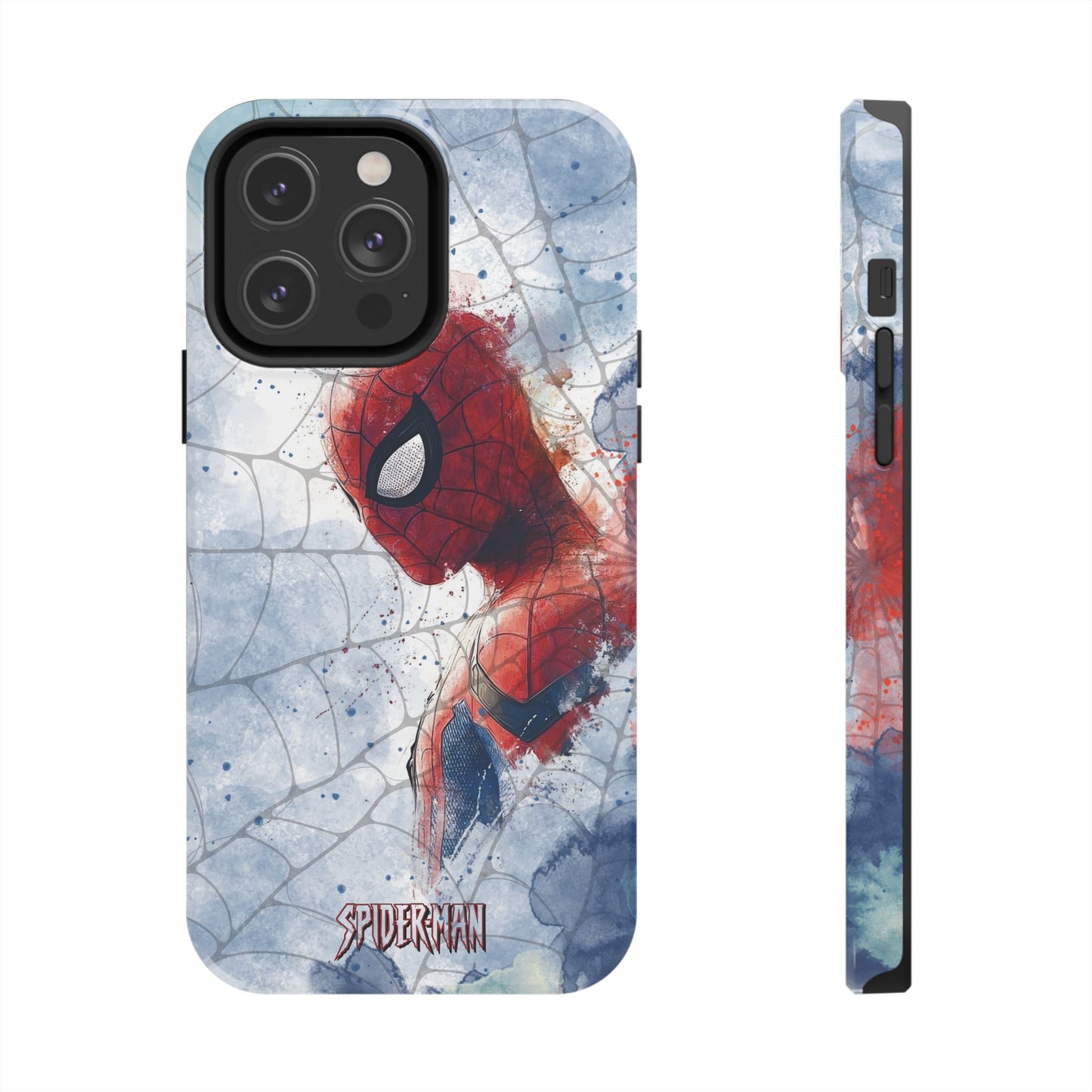 Light Blue Spider-Man Armor Case