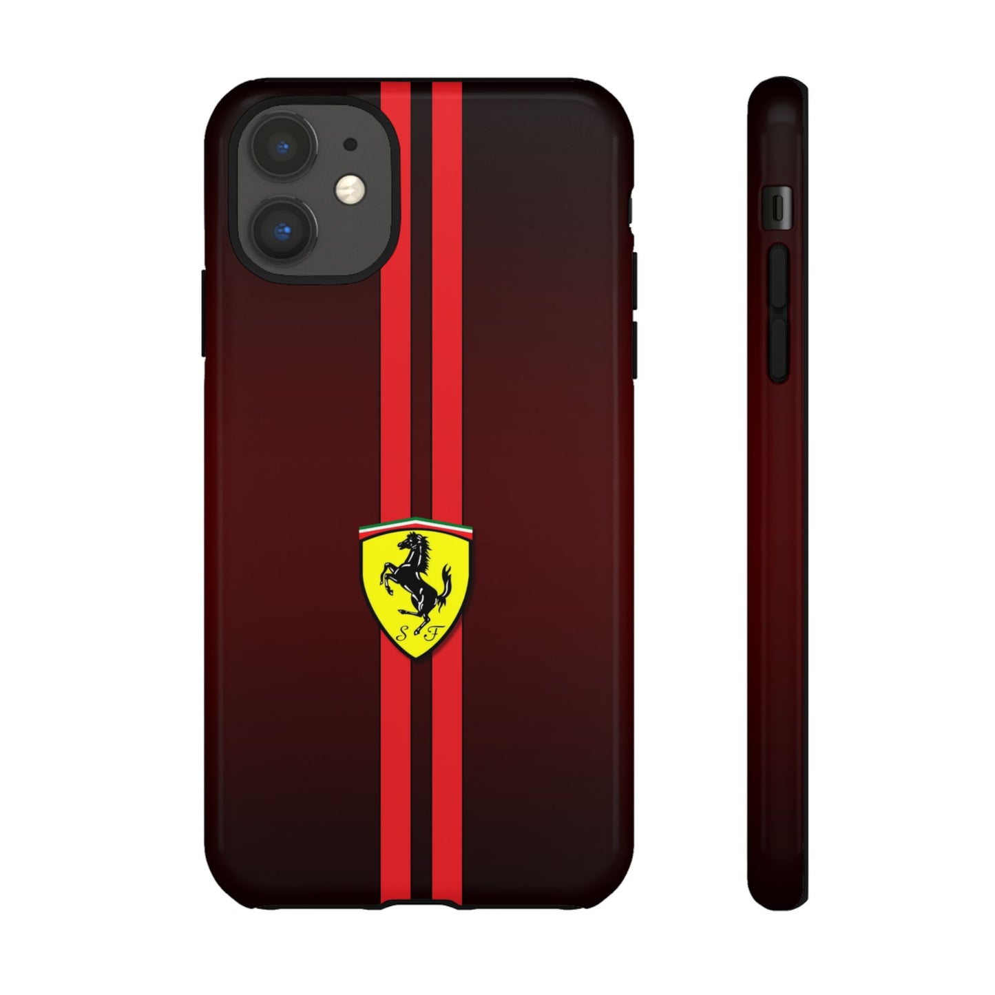 Burgundy Ferrari Armor Case