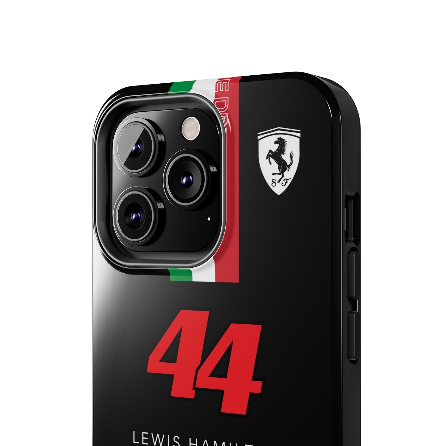 Black 44 Hamilton Ferrari Armor Case