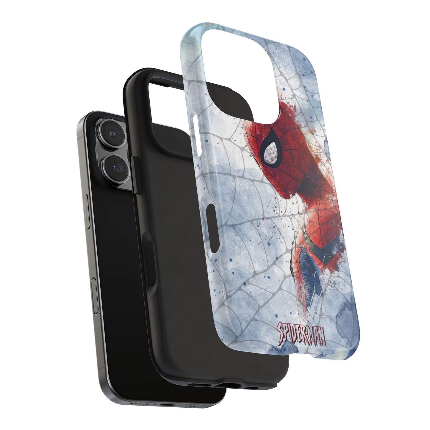 Light Blue Spider-Man Armor Case