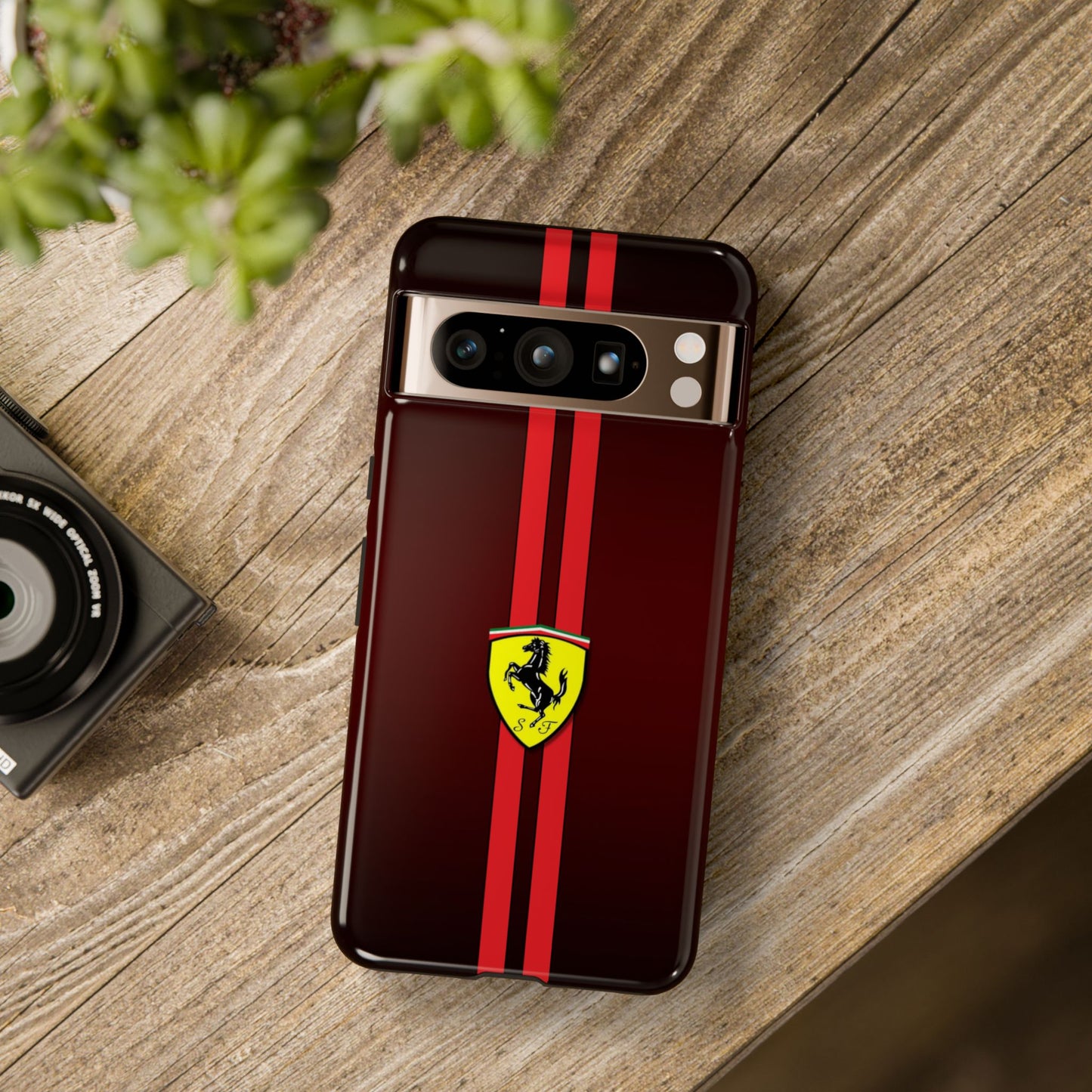 Burgundy Ferrari Armor Case