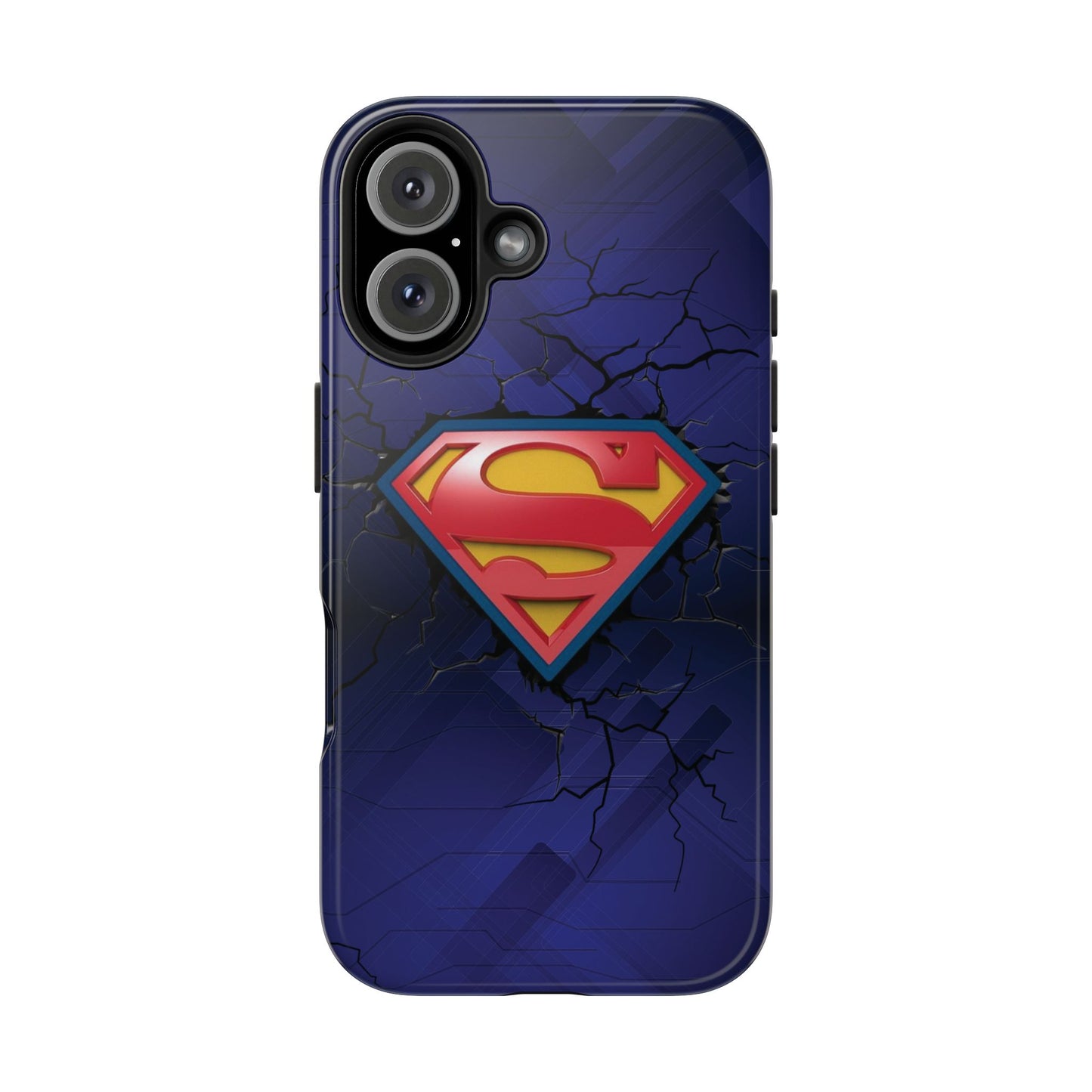 Blue Superman Armor Case