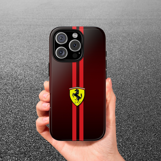 Burgundy Ferrari Armor Case