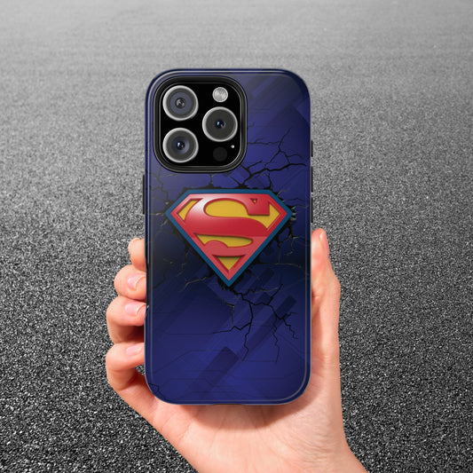 Blue Superman Armor Case