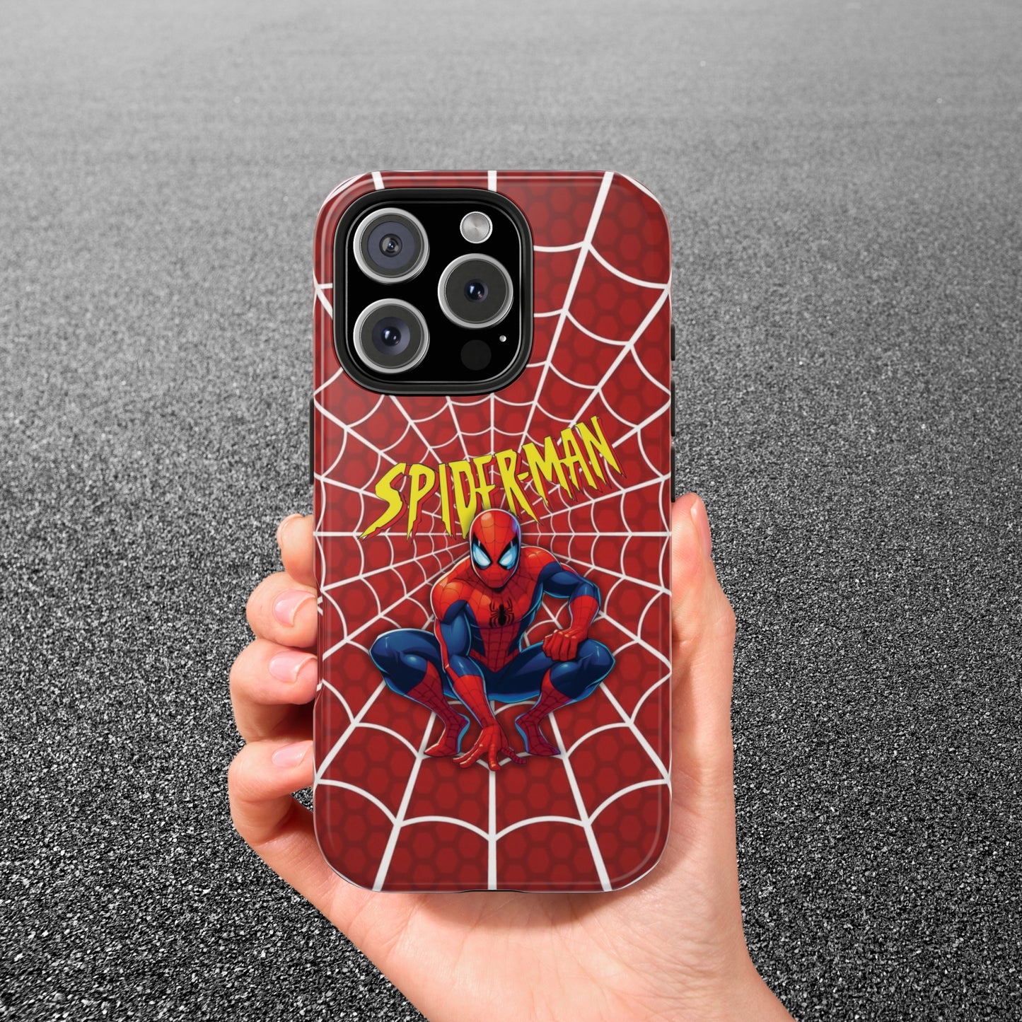 Red Spider-Man Armor Case