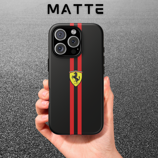 Matte Black Ferrari Armor Case