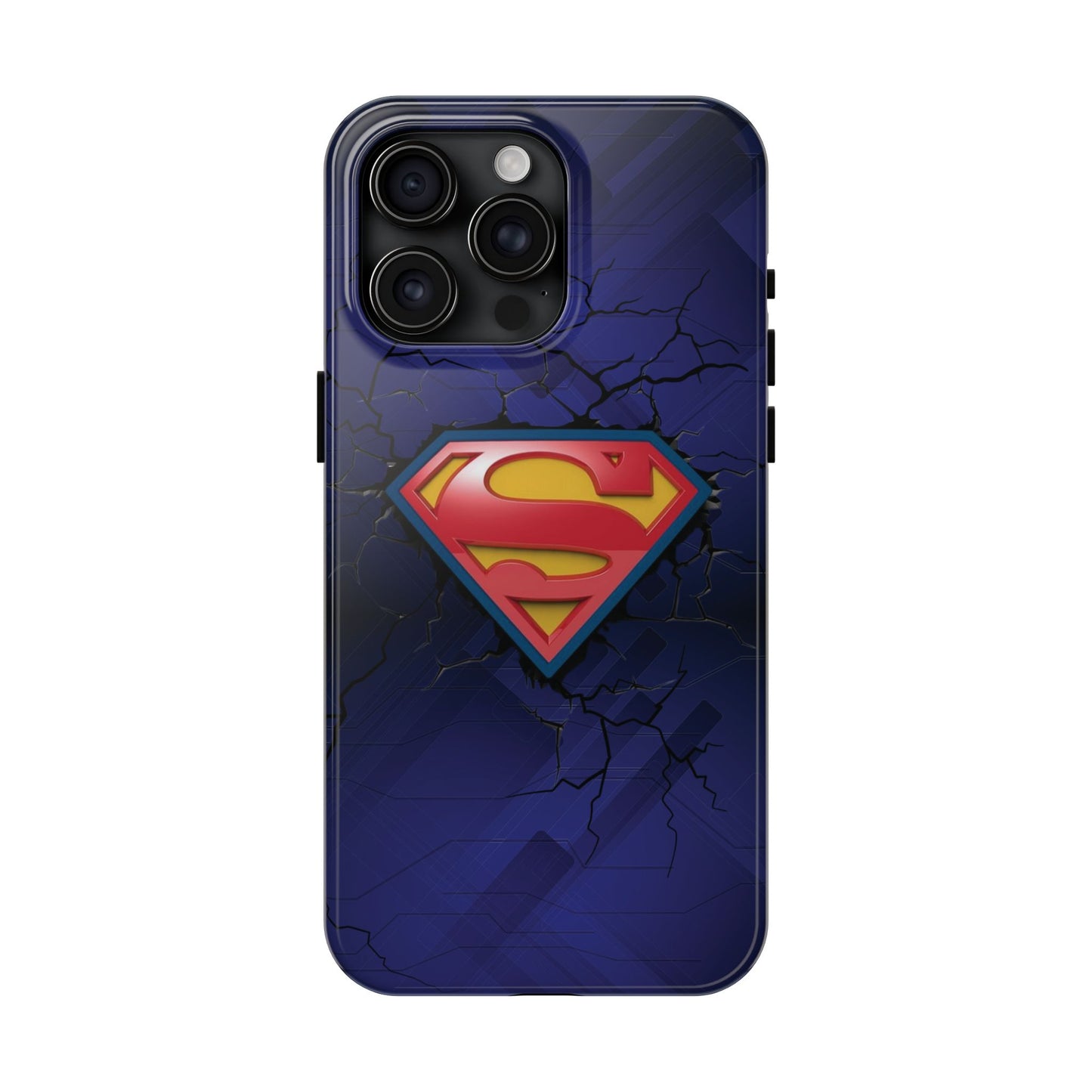 Blue Superman Armor Case