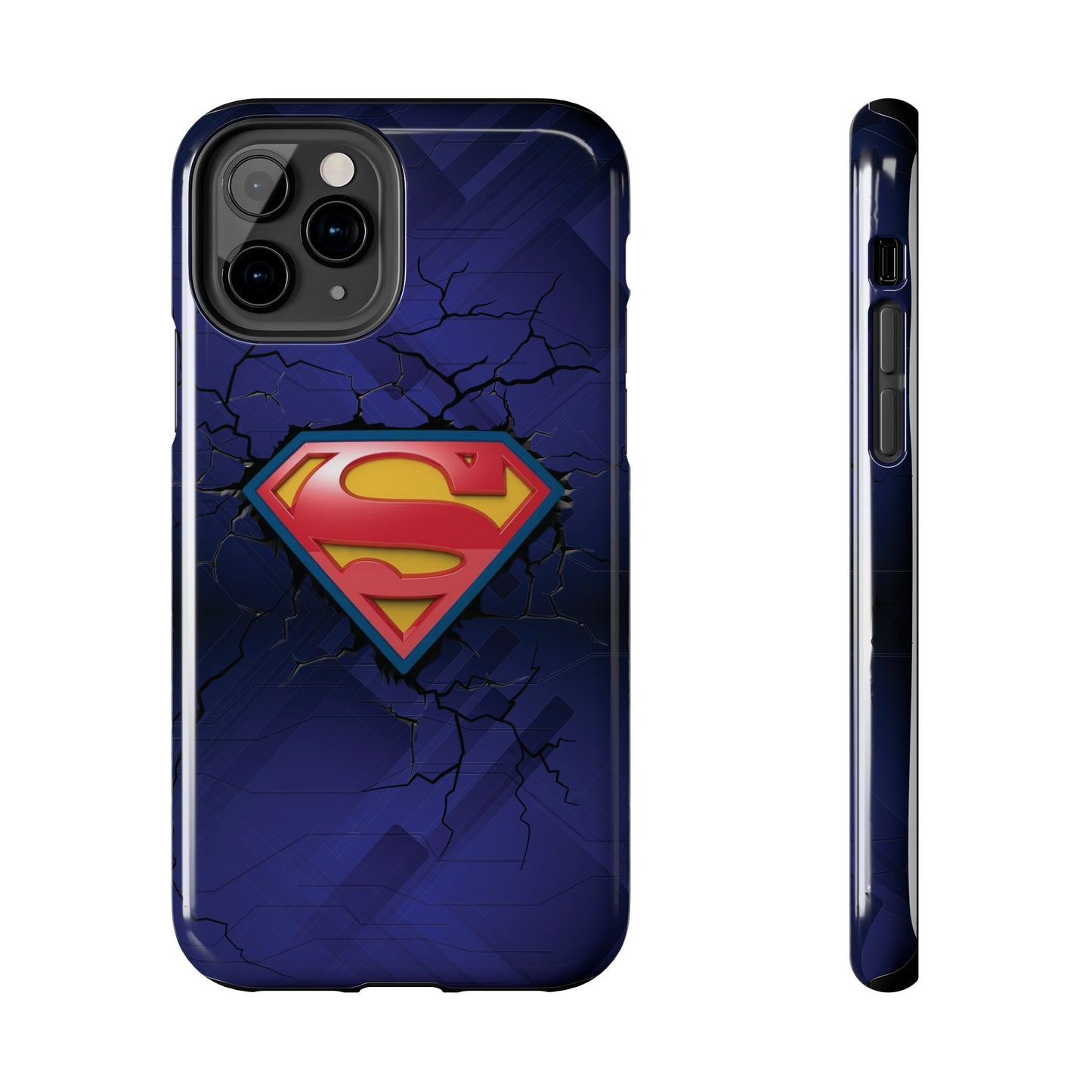 Blue Superman Armor Case