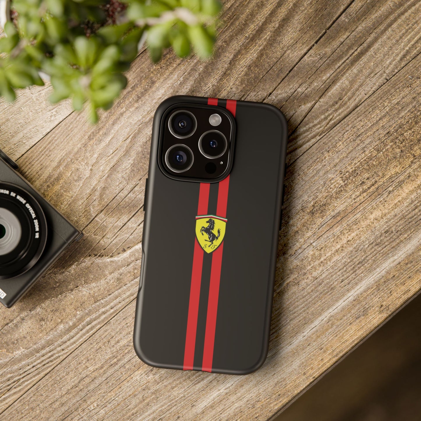 Matte Black Ferrari Armor Case