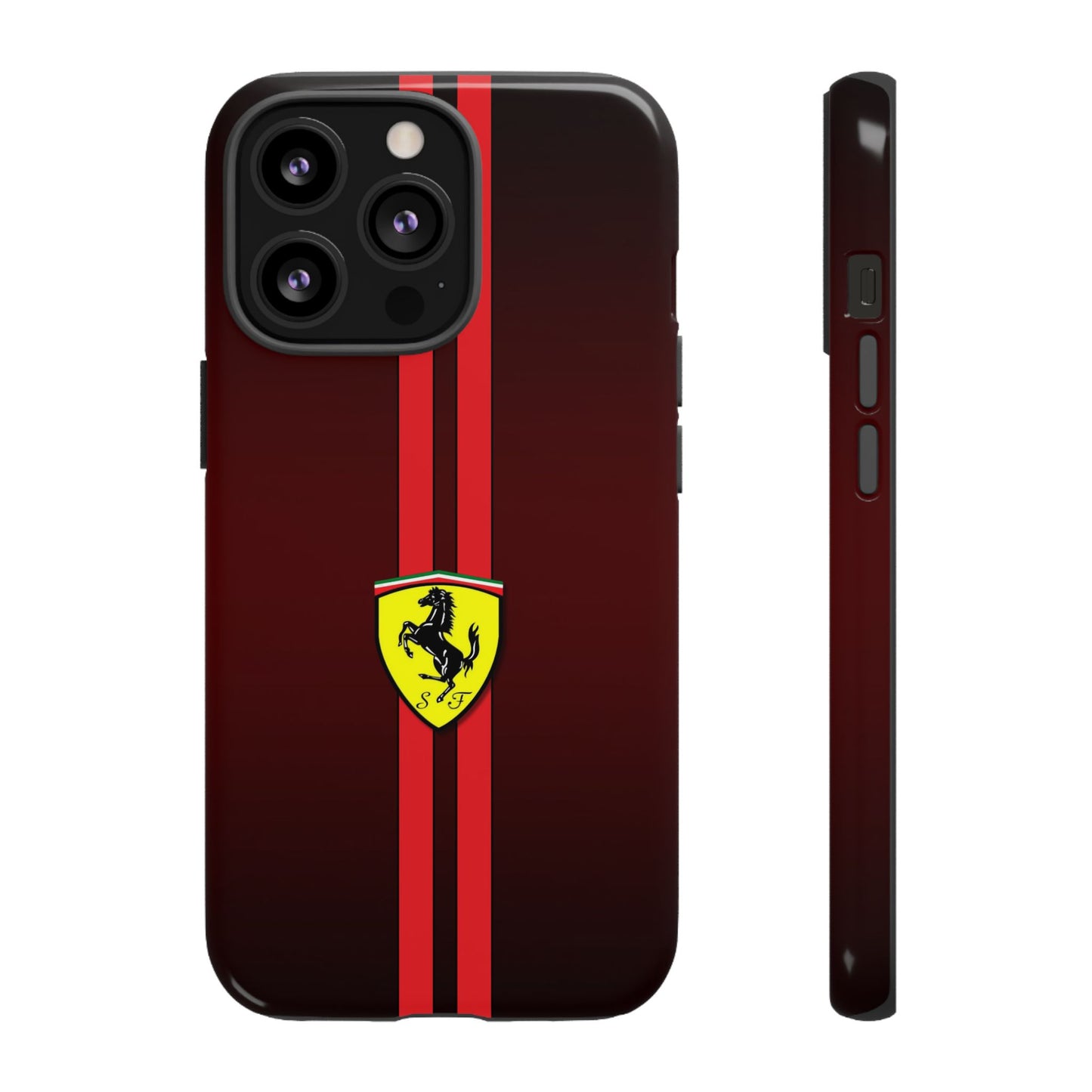 Burgundy Ferrari Armor Case