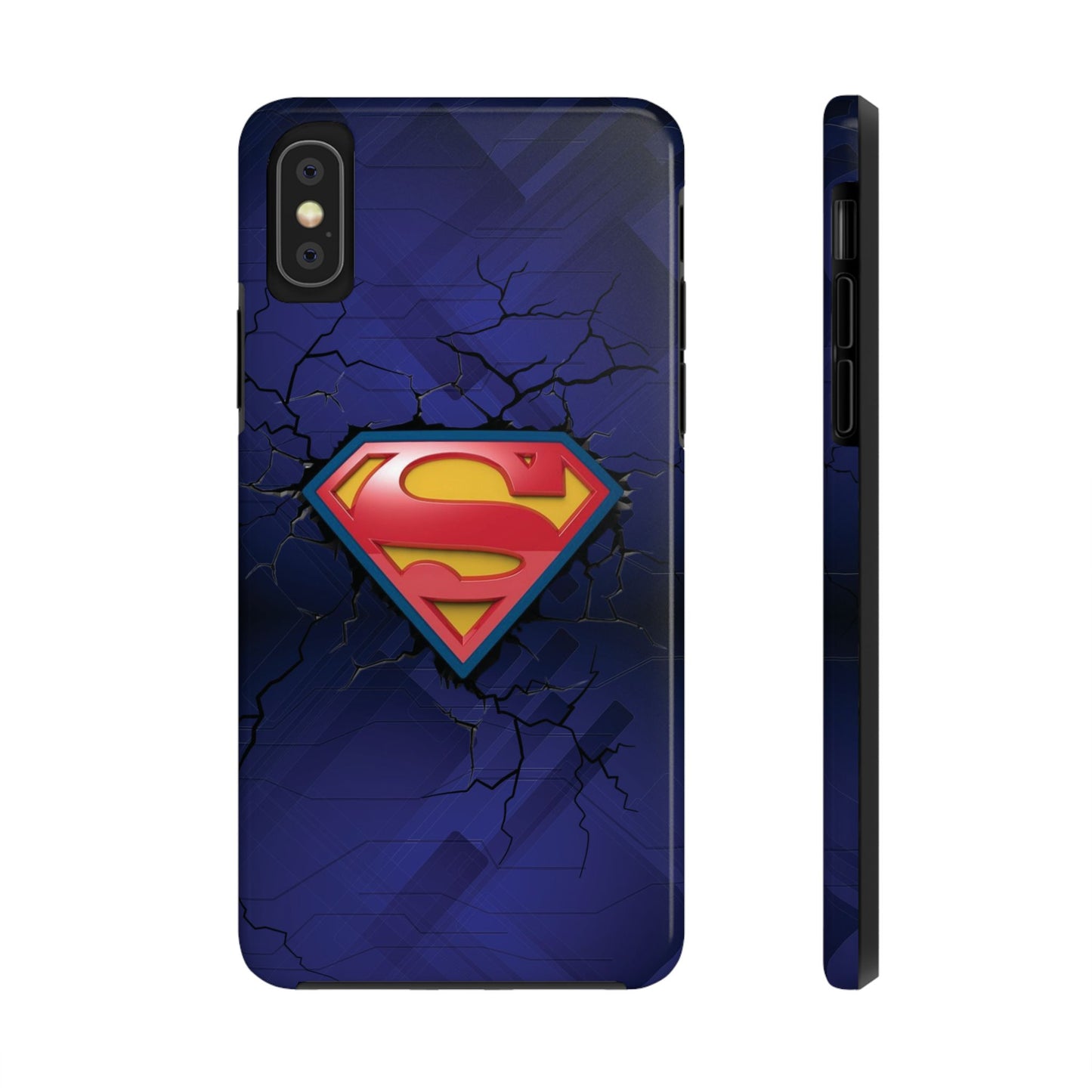 Blue Superman Armor Case