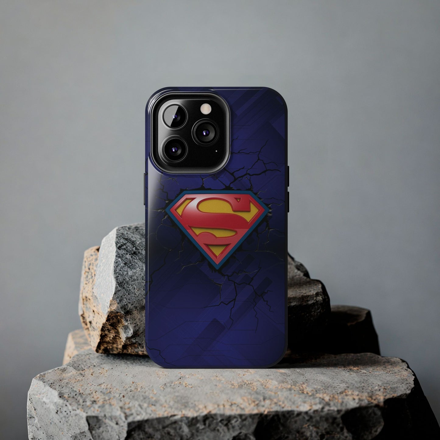 Blue Superman Armor Case