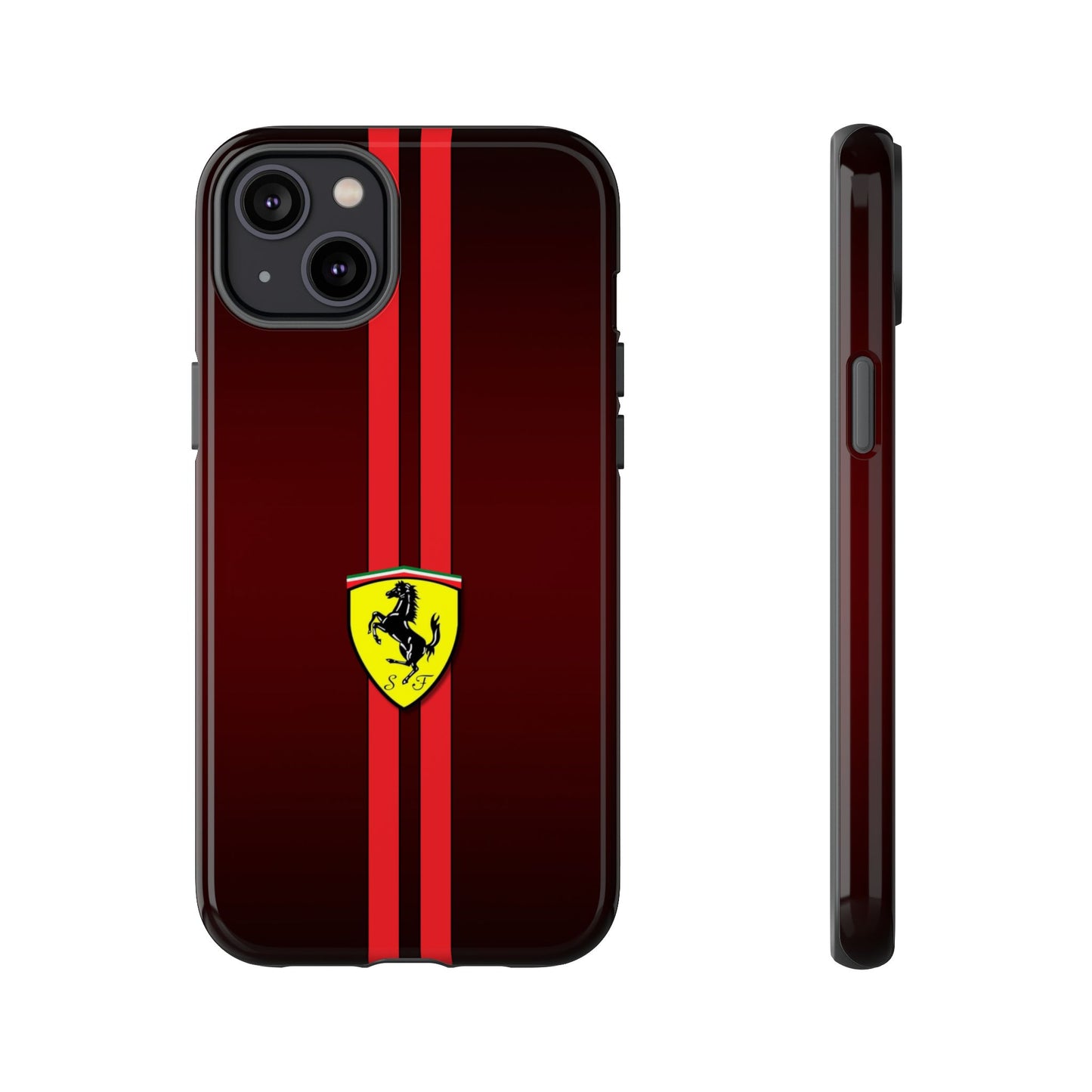 Burgundy Ferrari Armor Case