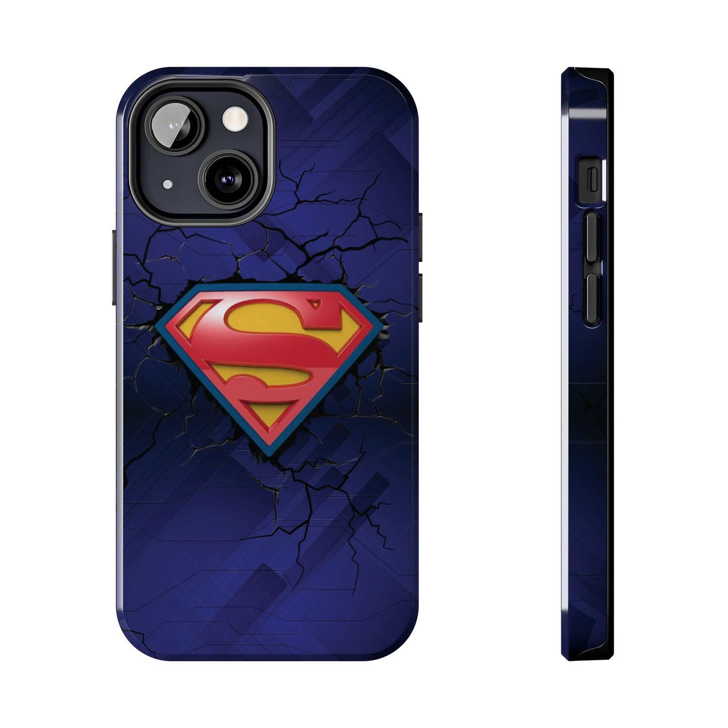 Blue Superman Armor Case