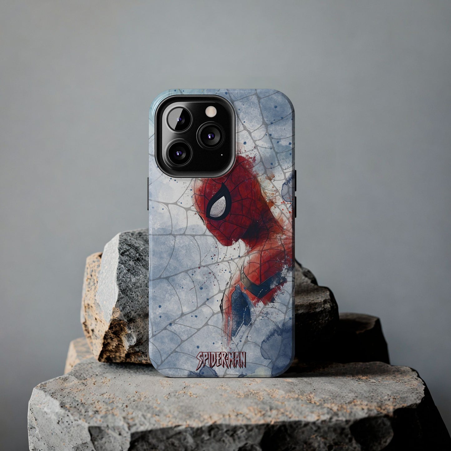 Light Blue Spider-Man Armor Case