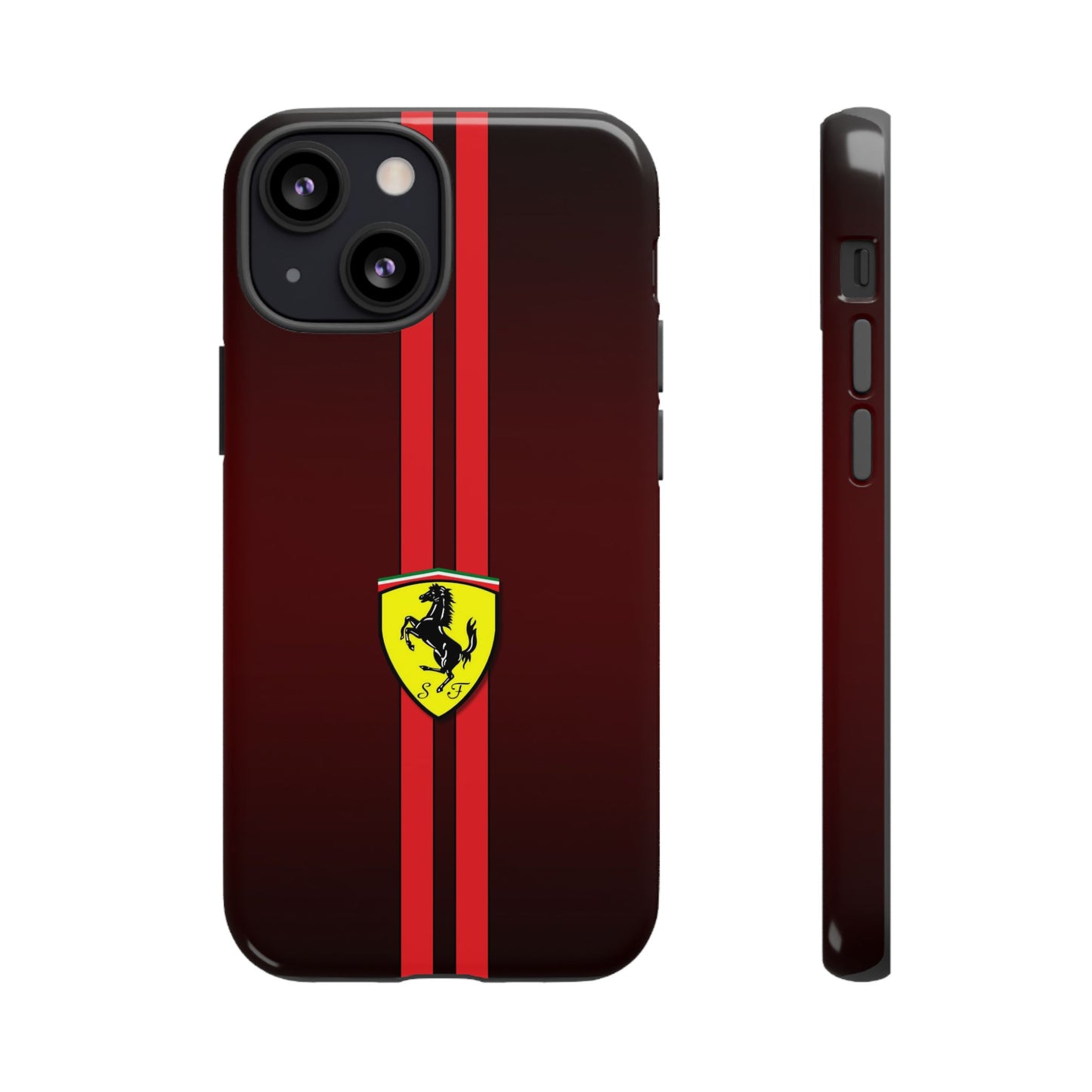 Burgundy Ferrari Armor Case