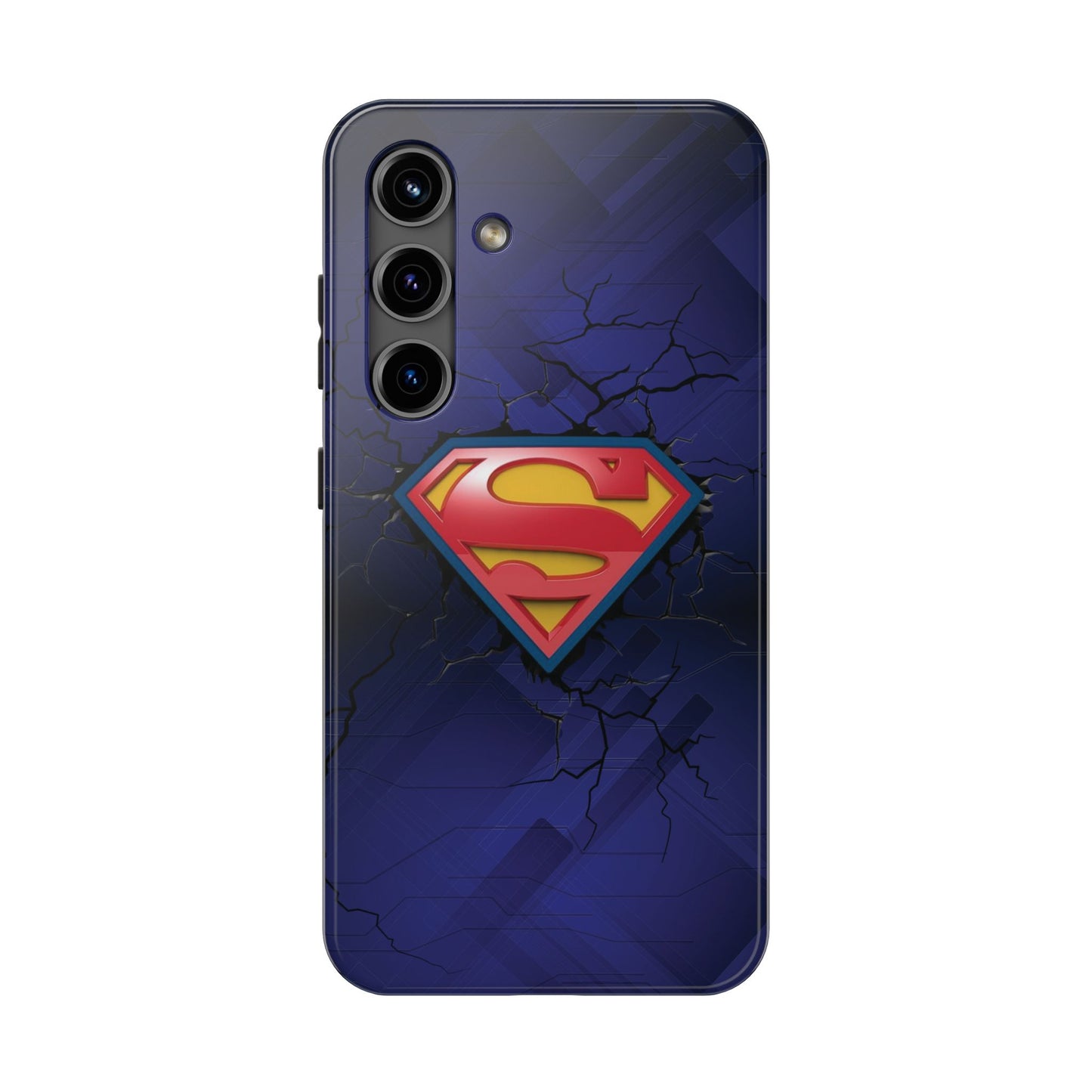 Blue Superman Armor Case