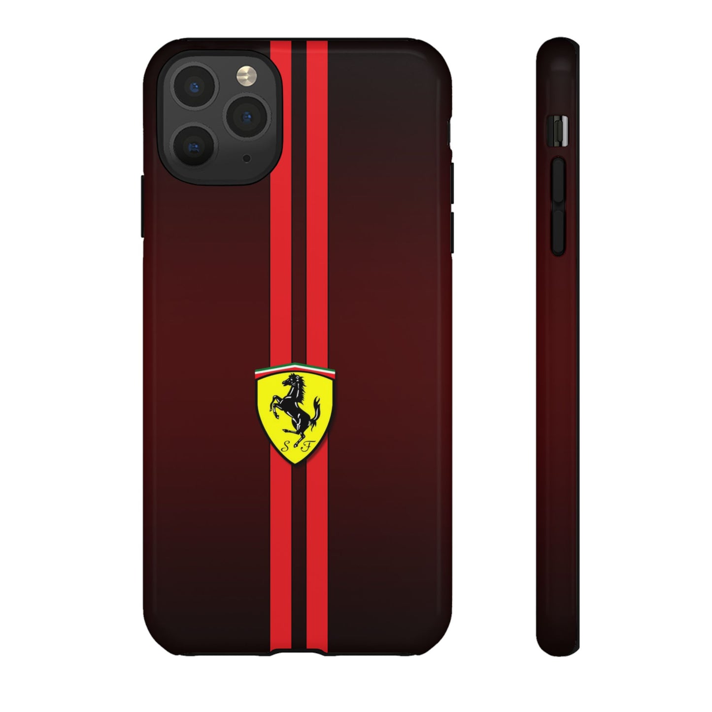 Burgundy Ferrari Armor Case