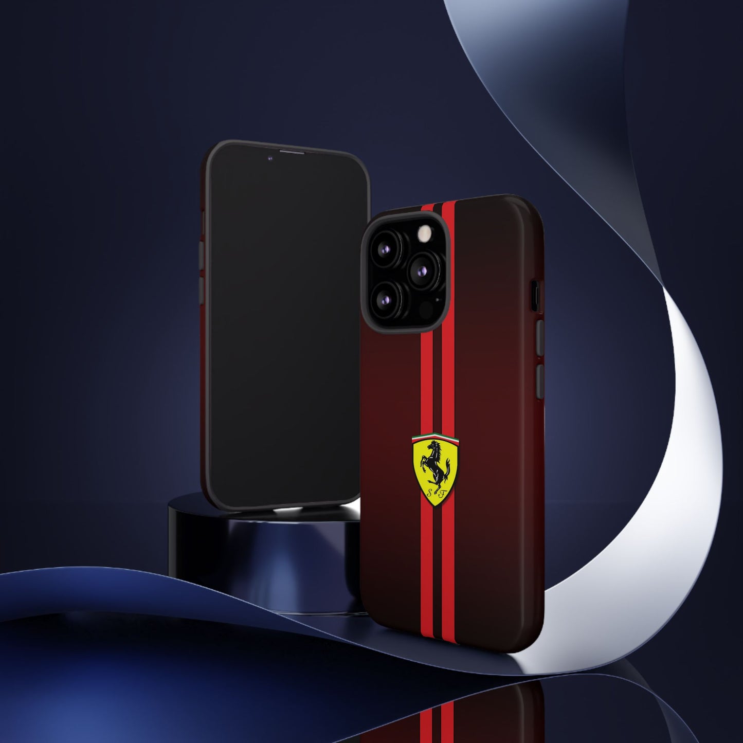 Burgundy Ferrari Armor Case