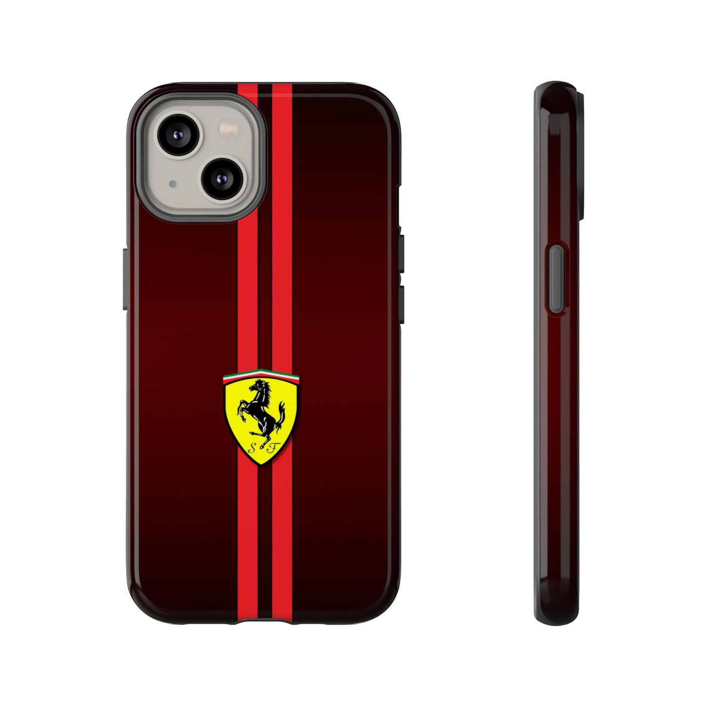 Burgundy Ferrari Armor Case