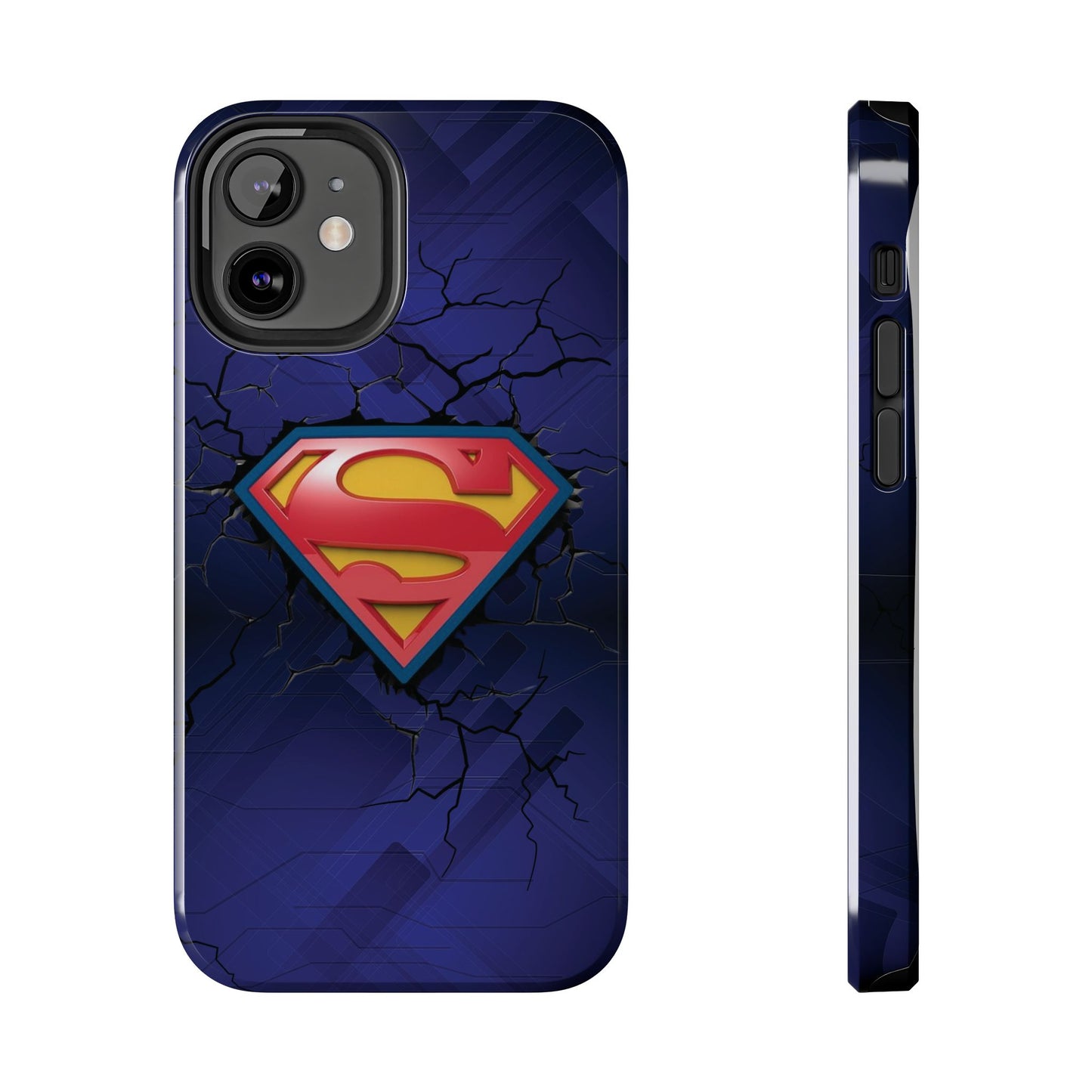 Blue Superman Armor Case