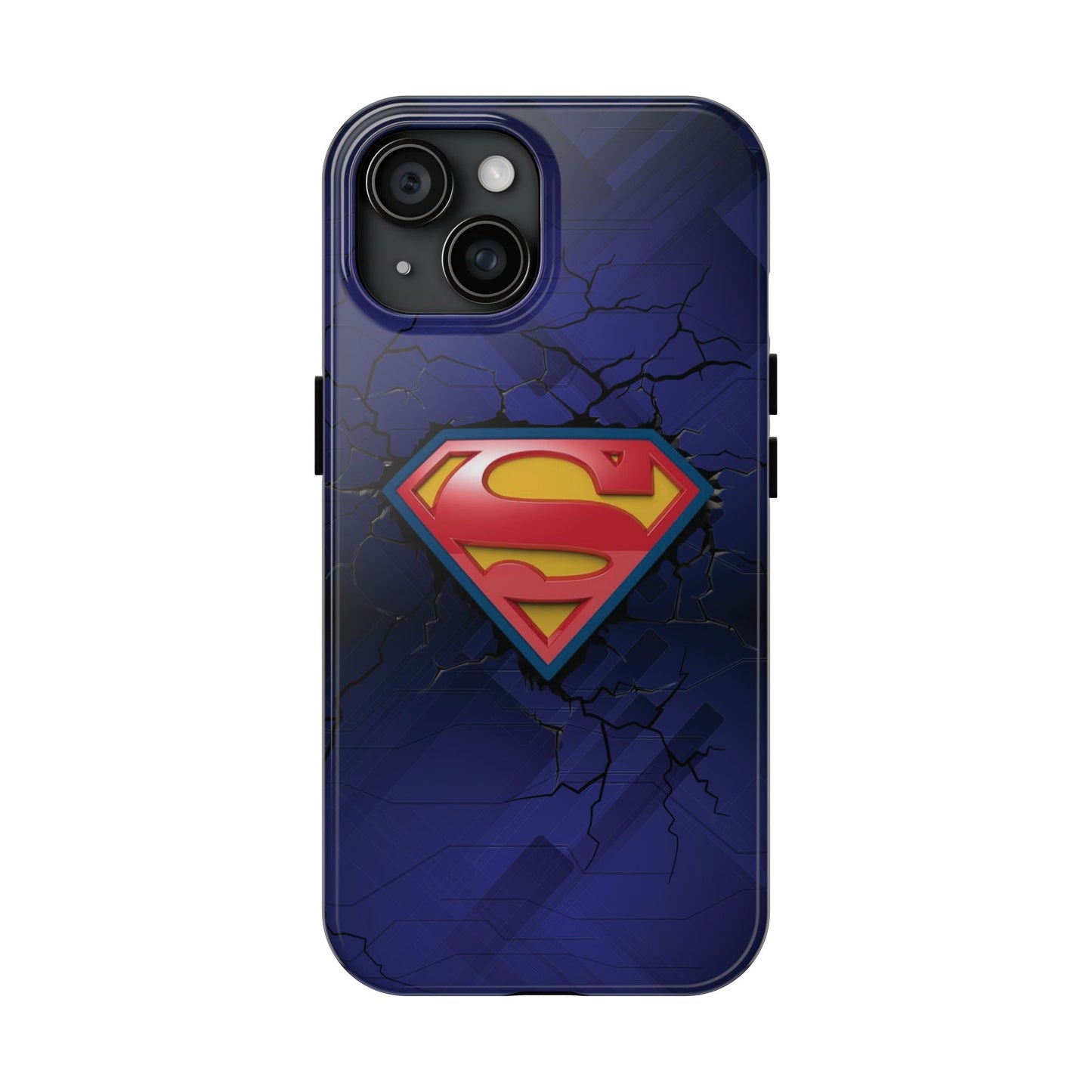 Blue Superman Armor Case