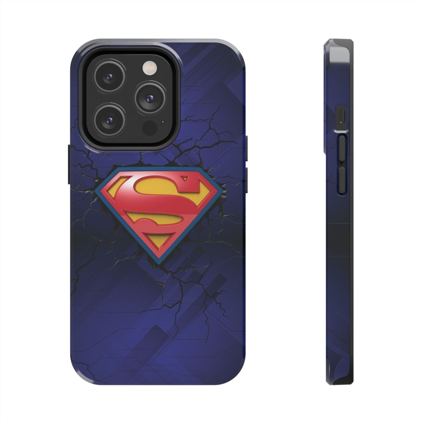 Blue Superman Armor Case