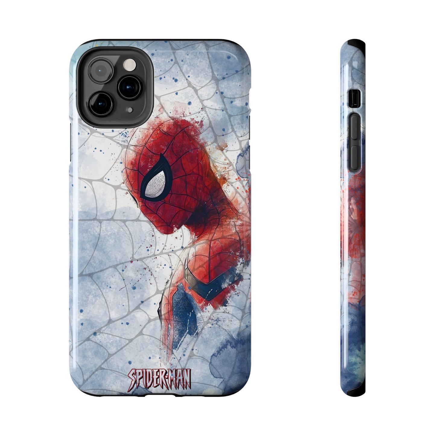 Light Blue Spider-Man Armor Case