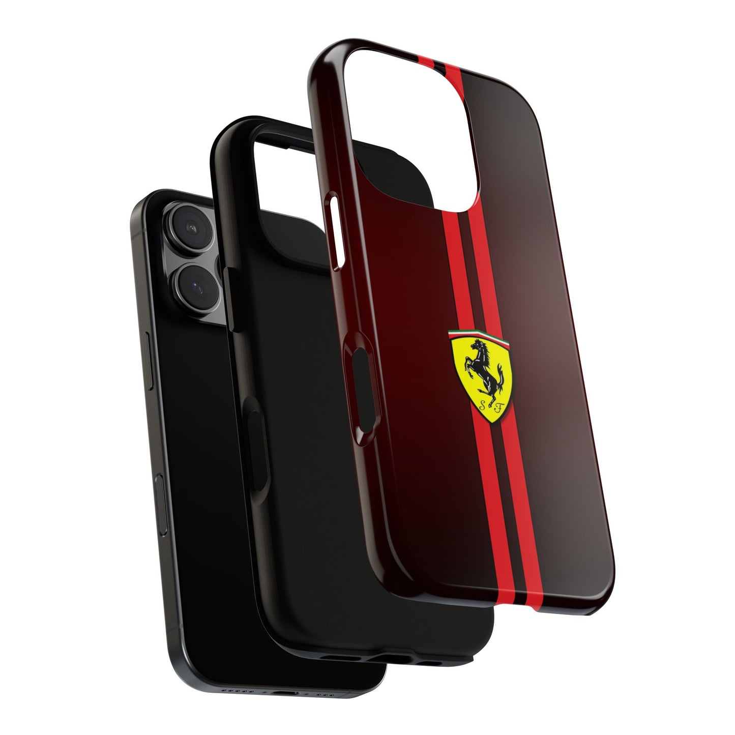 Burgundy Ferrari Armor Case